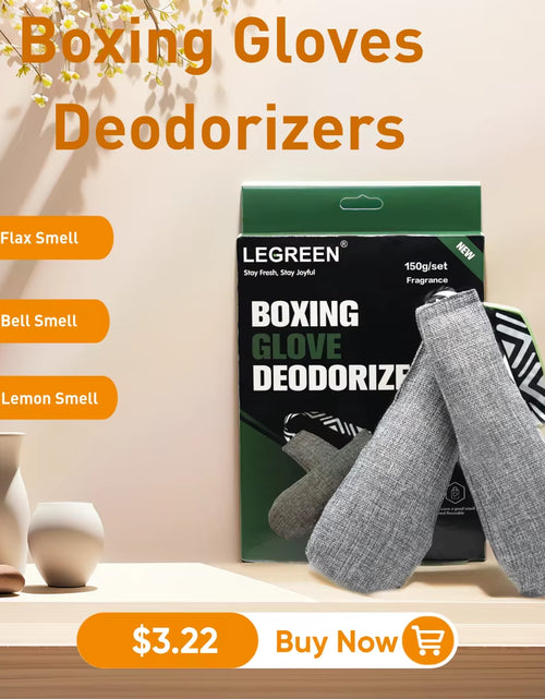 Load image into Gallery viewer, Boxing Gloves Deodorizers Portable Indoor for Football Gloves Bowling Gloves Flax Smell
