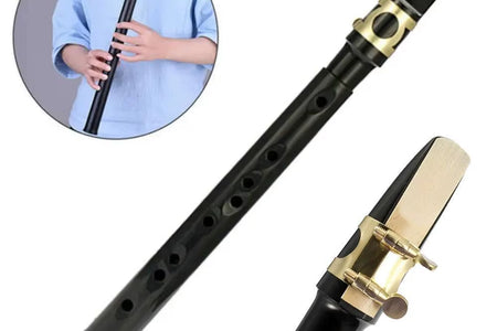 PocketSax Mini – Portable C Key Saxophone for Beginners & Pros with Carrying Bag
